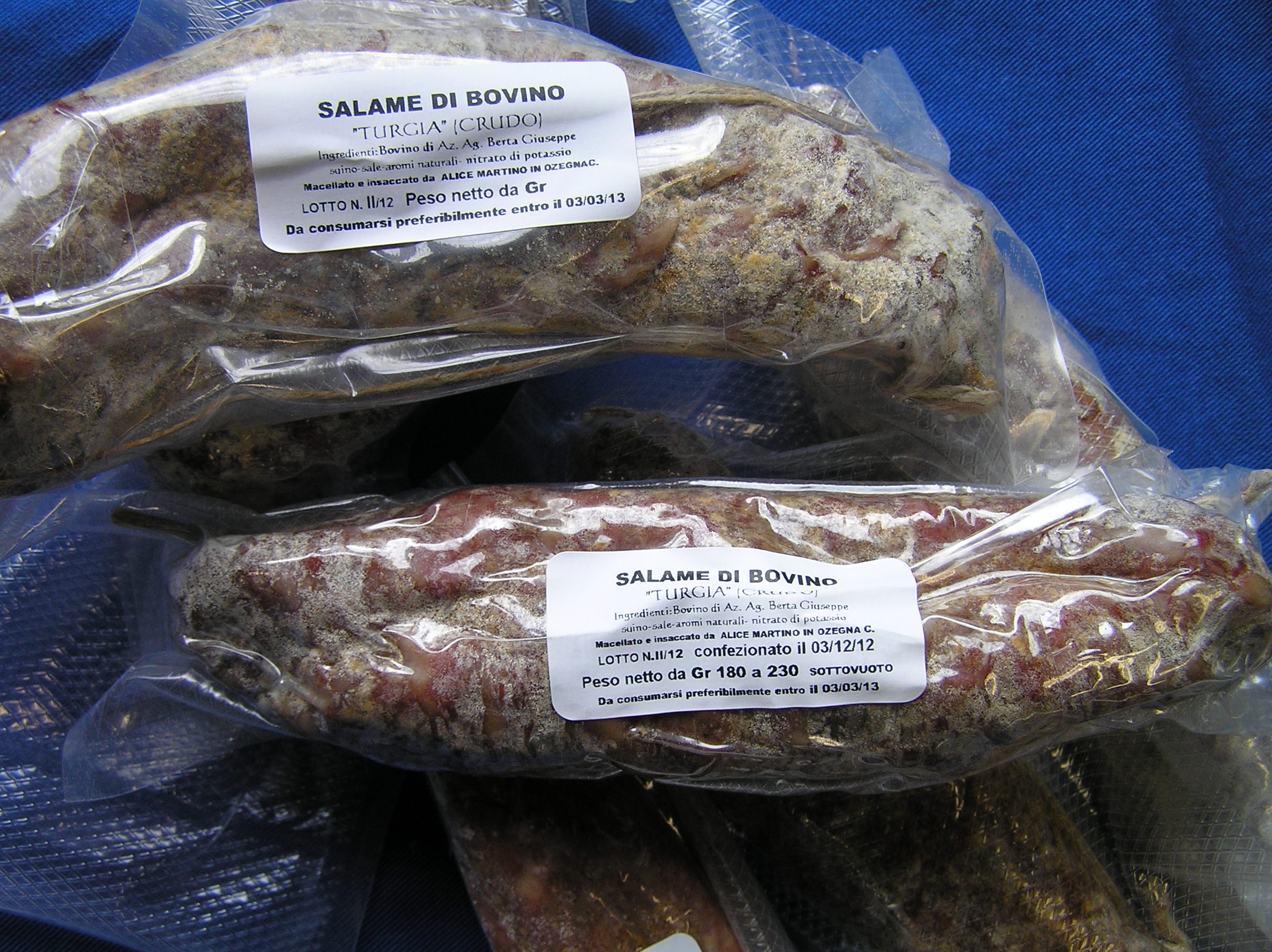 Salame di Bovino “Turgia”
